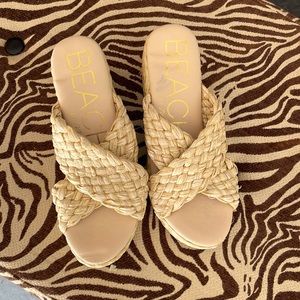 BEACH by Matisse, size 8M, braided chunky sandals